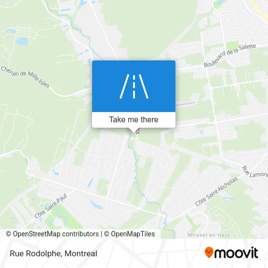 Rue Rodolphe map