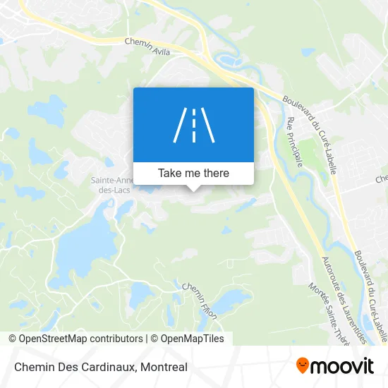 Chemin Des Cardinaux map