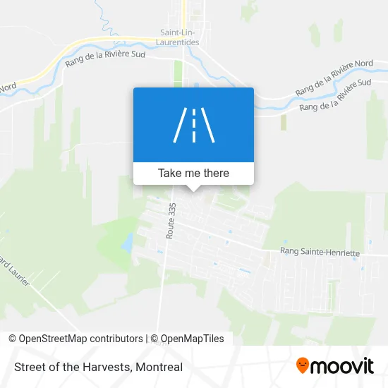 Rue Des Moissons map