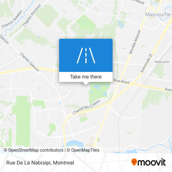 Rue De La Nabisipi map