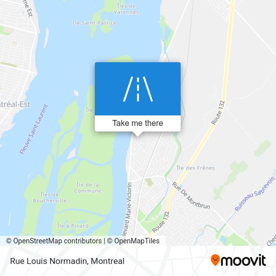 Rue Louis Normadin map