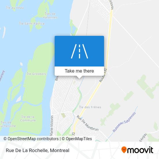 Rue De La Rochelle map