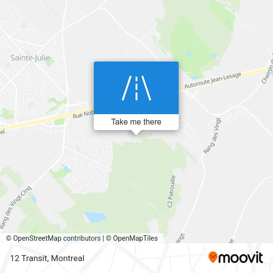 12 Transit map