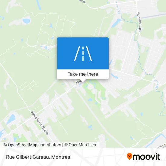 Rue Gilbert-Gareau map
