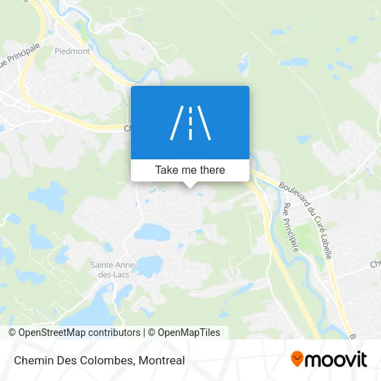 Chemin Des Colombes map