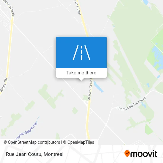 Rue Jean Coutu map