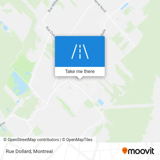 Rue Dollard map