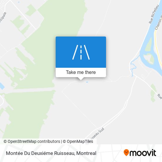 Montée Du Deuxiéme Ruisseau map