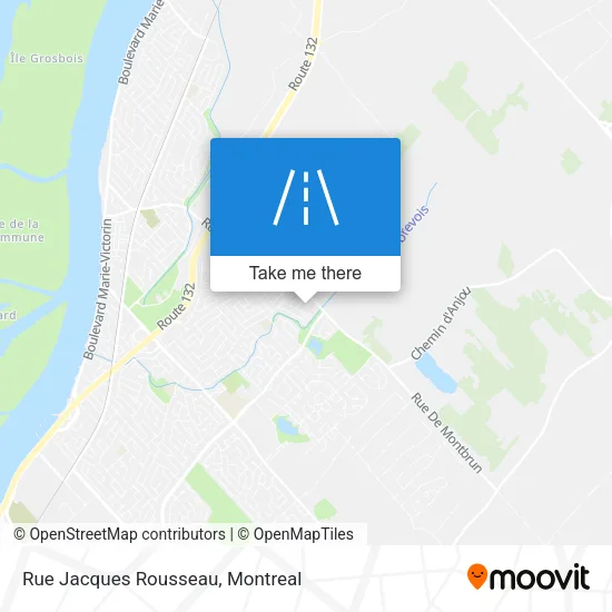 Rue Jacques Rousseau map