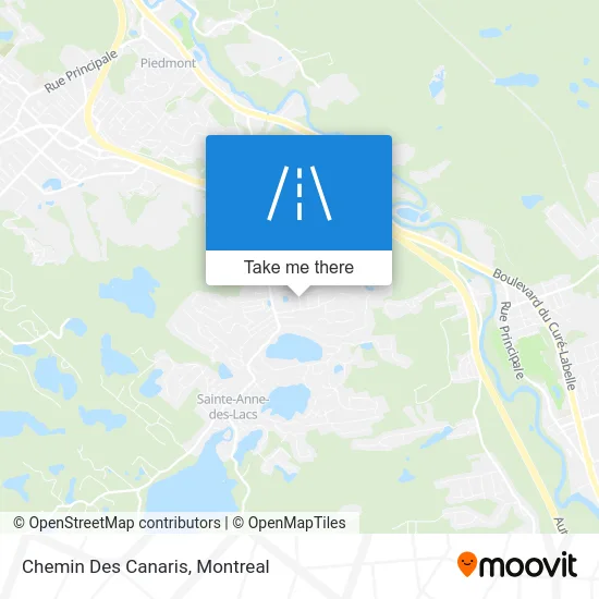 Chemin Des Canaris map