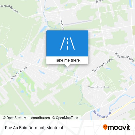 Rue Au Bois-Dormant map