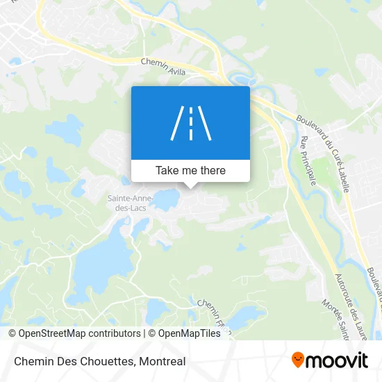 Chemin Des Chouettes map