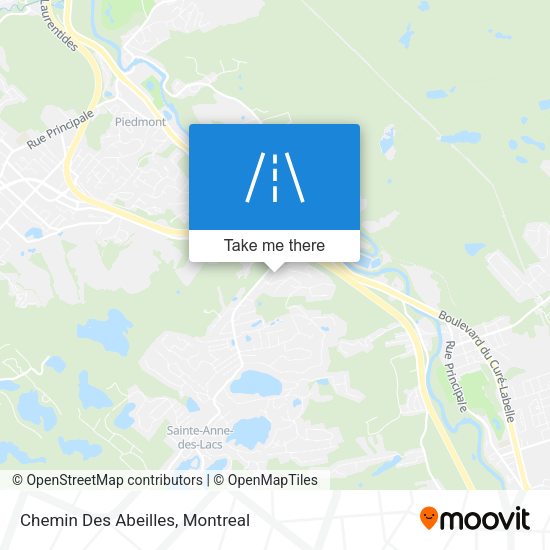 Chemin Des Abeilles map