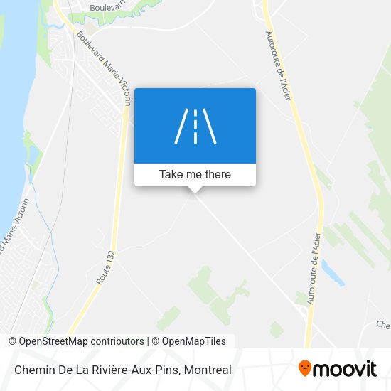 Chemin De La Rivière-Aux-Pins map