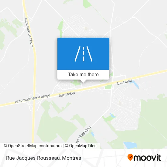 Rue Jacques-Rousseau map