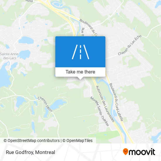 Rue Godfroy map