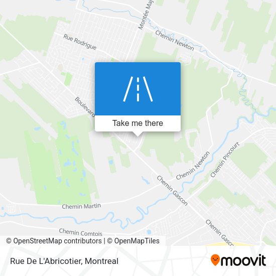 Rue De L'Abricotier map