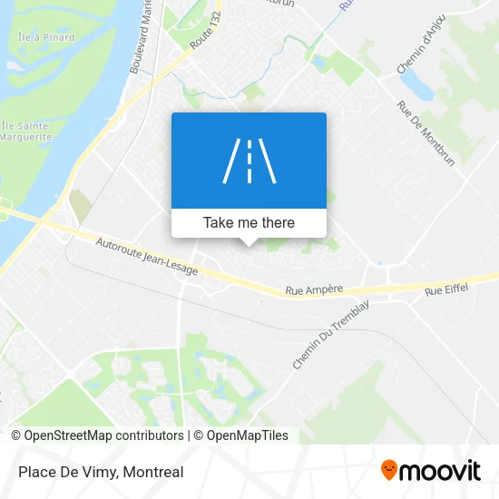 Place De Vimy map