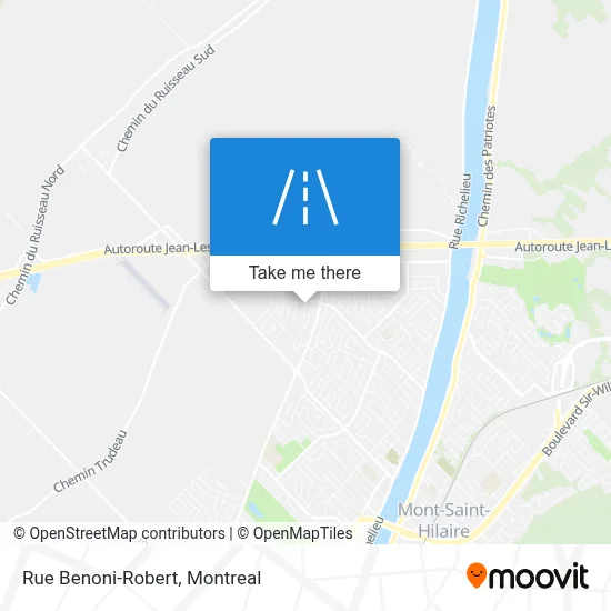 Rue Benoni-Robert map