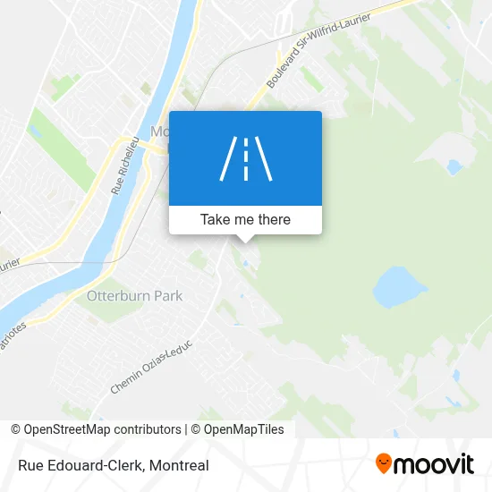 Rue Edouard-Clerk map