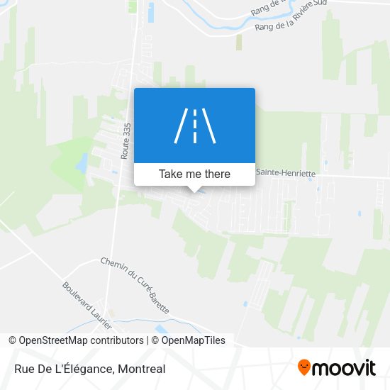 Rue De L'Élégance map