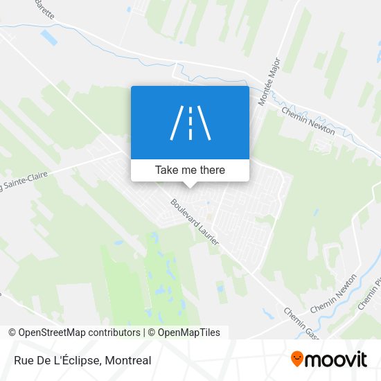 Rue De L'Éclipse map