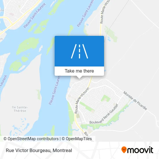 Rue Victor Bourgeau map
