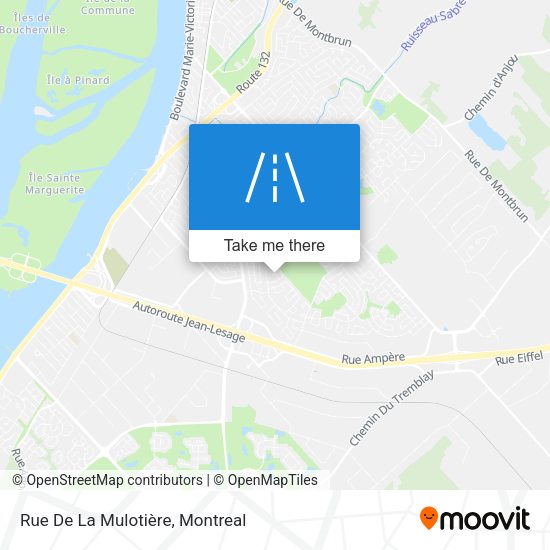 Rue De La Mulotière map