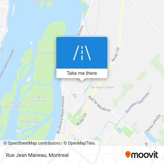 Rue Jean Maneau map