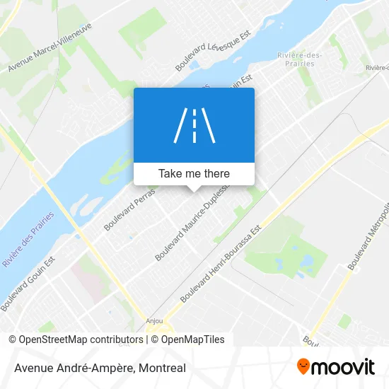 Avenue André-Ampère map