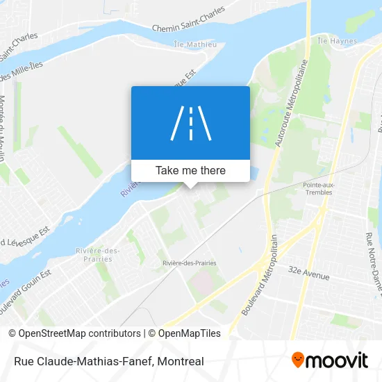 Rue Claude-Mathias-Fanef map