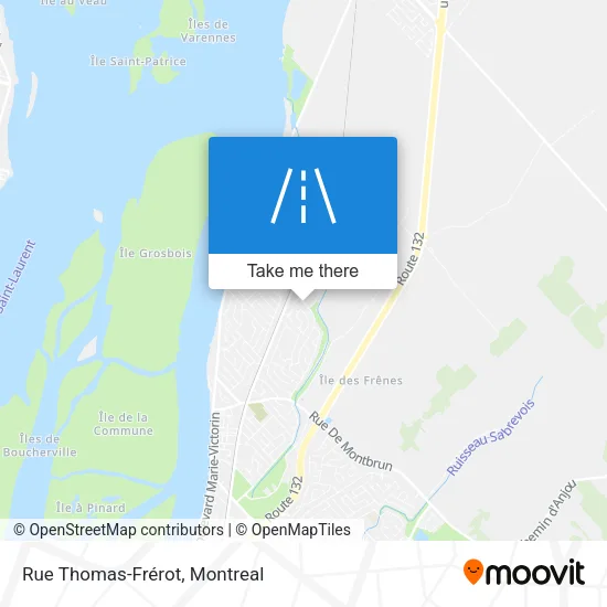 Rue Thomas-Frérot map
