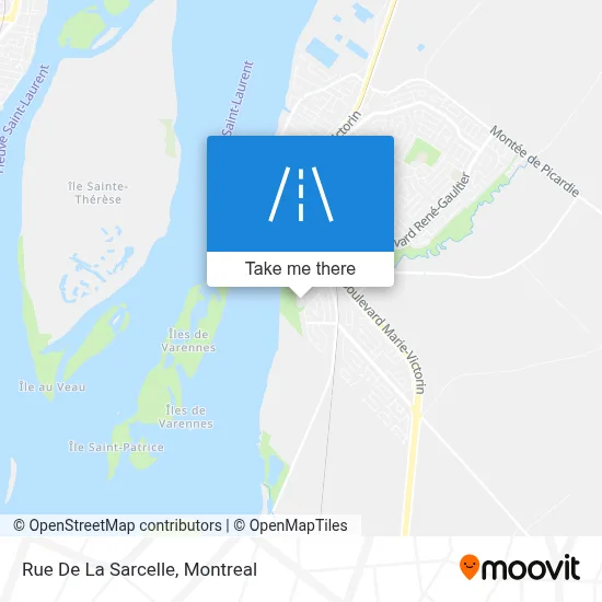 Rue De La Sarcelle map