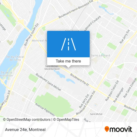 Avenue 24e map