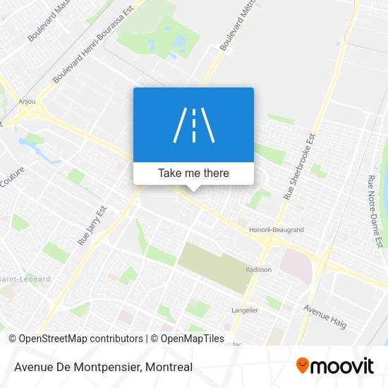Avenue De Montpensier map