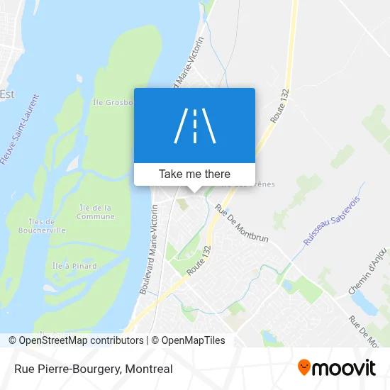 Rue Pierre-Bourgery map