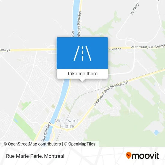 Rue Marie-Perle map