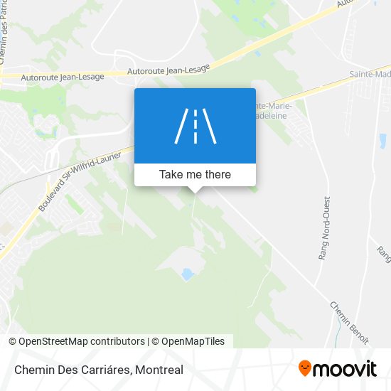 Chemin Des Carriáres map