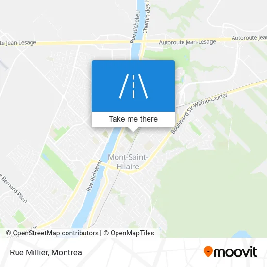 Rue Millier map