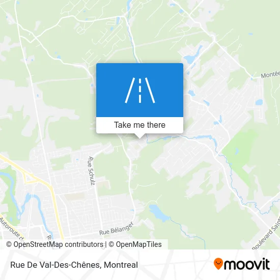 Rue De Val-Des-Chênes map