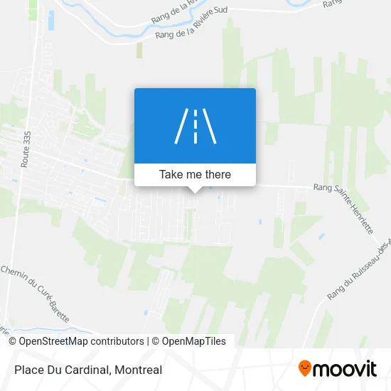 Place Du Cardinal map