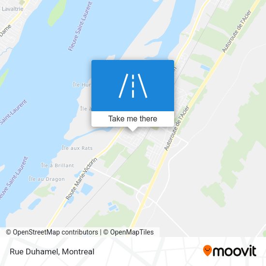 Rue Duhamel map