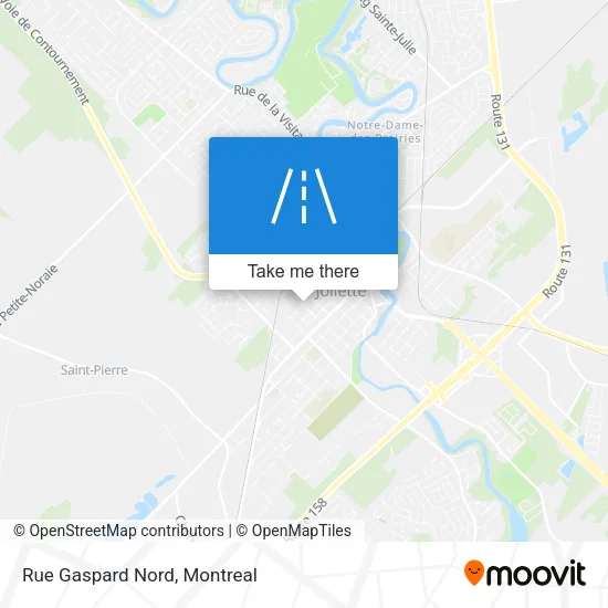 Rue Gaspard Nord map