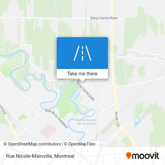 Rue Nicole-Mainville map