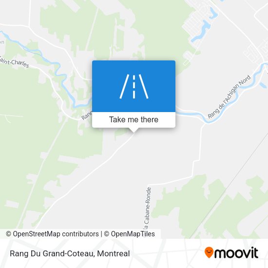 Rang Du Grand-Coteau map