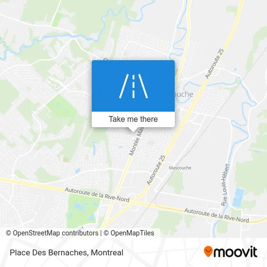 Place Des Bernaches map