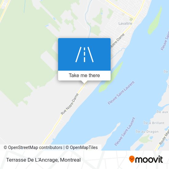 Terrasse De L'Ancrage map
