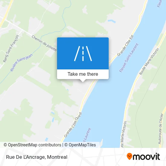 Rue De L'Ancrage map