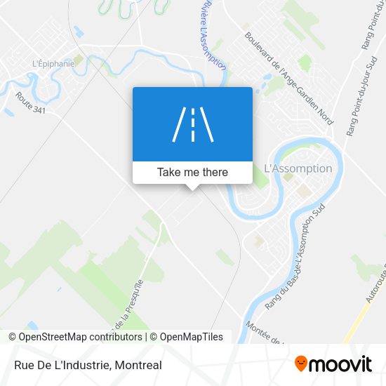 Rue De L'Industrie map