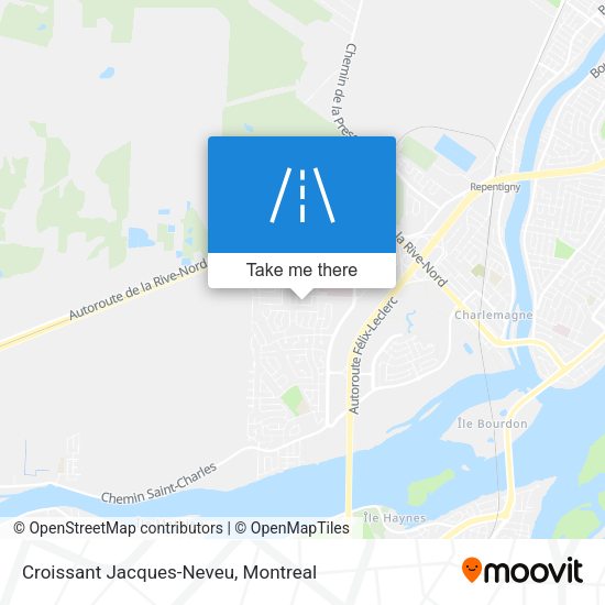 Croissant Jacques-Neveu map